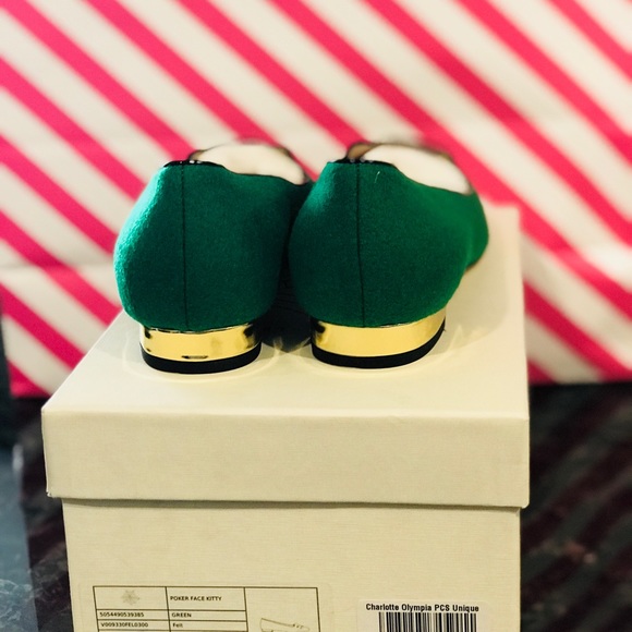 Charlotte Olympia "Poker Face" Kitten Flats - Picture 4 of 5